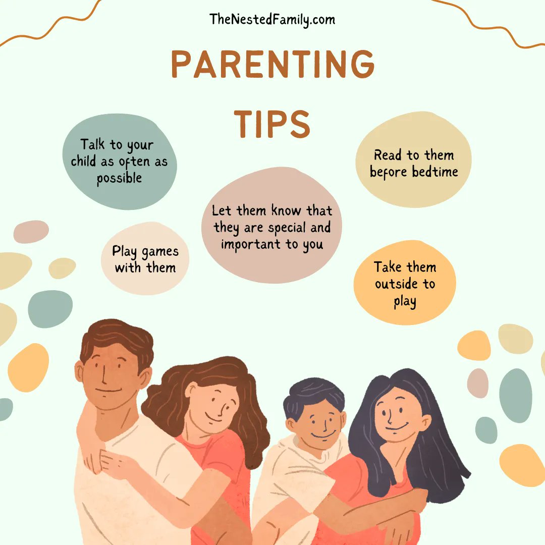 ShannaBeaman's tweet image. A few simple tips to create a larger bond in your family. All of these are fantastic things to incoporate into your daily life with your family.
#familytips #familyroutine #parentingtips #shannabeaman #thenestedfamily