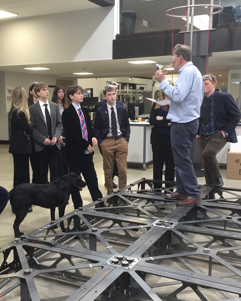 AmpCollSTEM's tweet photo. As part of their current work on systems and control,  the Design and Technology Year 10 students @AmpleforthCollege visited Nissan’s impressive assembly plant in Sunderland and a guided tour by Andrew Whitwell @LabmanRobots with insights into design, engineering  and STEM. https://t.co/uNSyj4Od8n