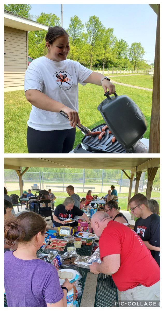 BunkerAmanda's tweet photo. Wonderful end to the school year!
Student Presentations, Class and Family Picnic, Student vs. Parent Annual Kickball Game
TY @CityofChardon for the park rental. TY to all family, support team, staff that made this day so special!
@ChardonSchools
#shhh #studentswon https://t.co/J6kuxGcnel