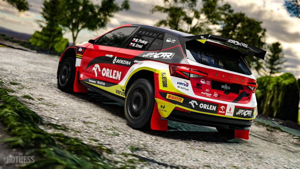 🇨🇿 Fiona RS of <a href="/ProkopOfficial/">Martin Prokop</a> ready to <a href="/Rally_d_Italia/">Rally Italia Sardegna</a> 2023 🇮🇹 
🤩 <a href="/MotorsportSkoda/">Škoda Motorsport</a>