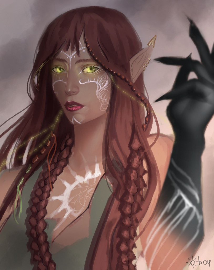 sunb0y2's tweet photo. Commission 💫
#commissionart #DnDcharacter https://t.co/KMamfKTgCZ