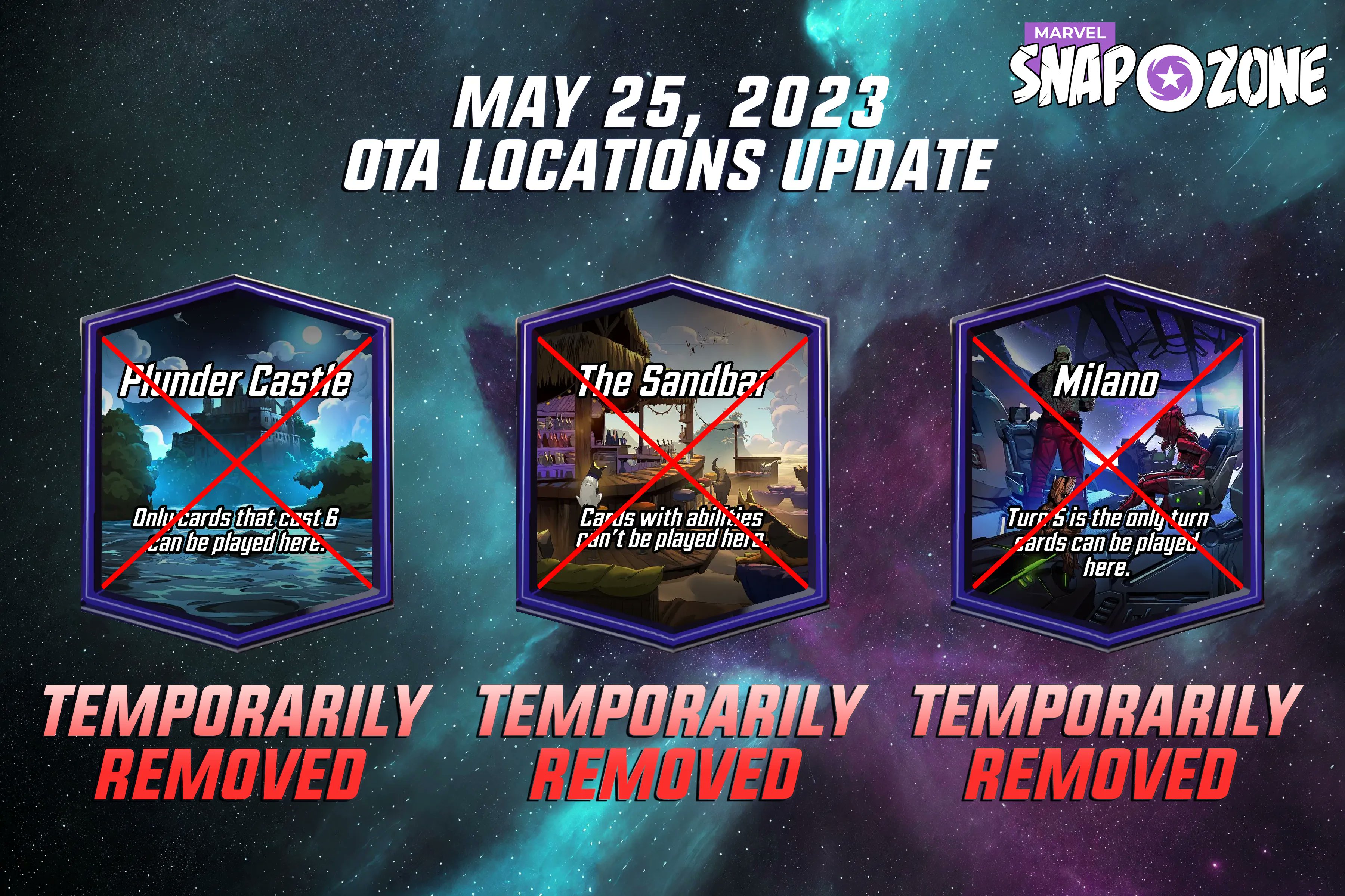 Marvel Snap Zone on X: #MarvelSnap June 8, 2023 OTA Card Balance
