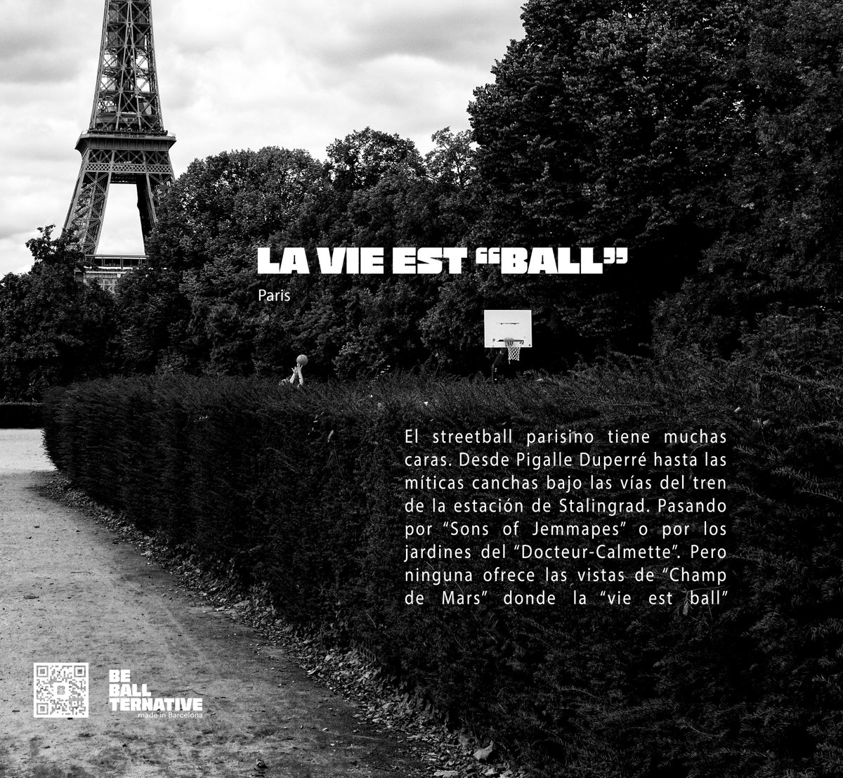 beballternative's tweet photo. El streetball parisino desde otra mirada con la nueva cami de #BeBallTernative 🔥
👕 #ParisTee
➡️https://t.co/GOvXITqqCb https://t.co/d177ZtEy8D