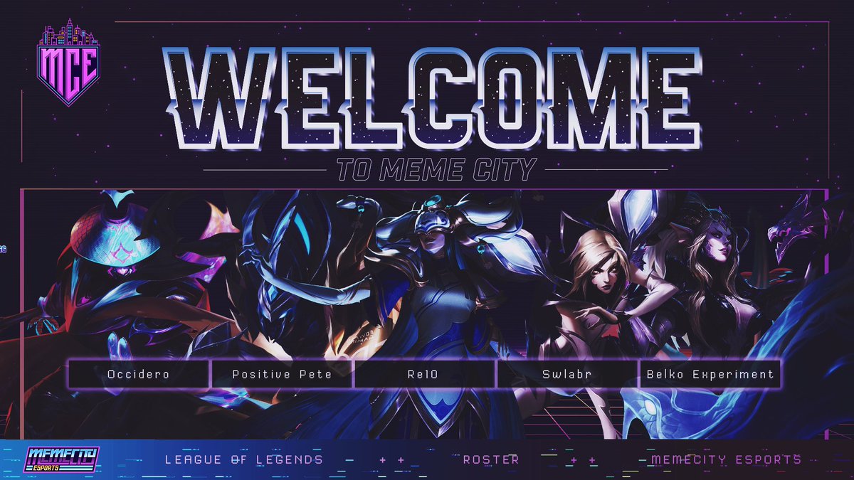 We are back bb, 

And looking to have some fun in <a href="/AegisEsportsGG/">Aegis Esports</a> ACL!

Top: <a href="/oxyhaustever/">...g...</a> 
JG: Positive Pete
Mid: RE10
ADC: @alanepic92 
Sup: <a href="/RaymondBooz/">Raymond Boosinger</a>