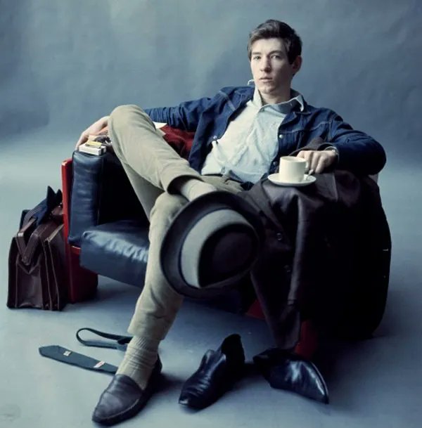 A very happy 84th birthday to Ian McKellen. Photograph c.1960. 