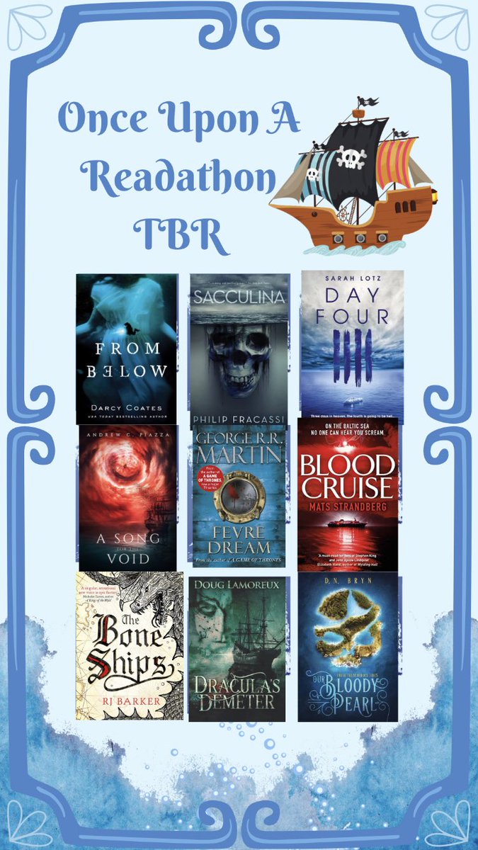 All sorts of genres are being read this June for the Once Upon a Readathon. Check out this HORRORific TBR

#horrorbooks #readathon #booklovers
