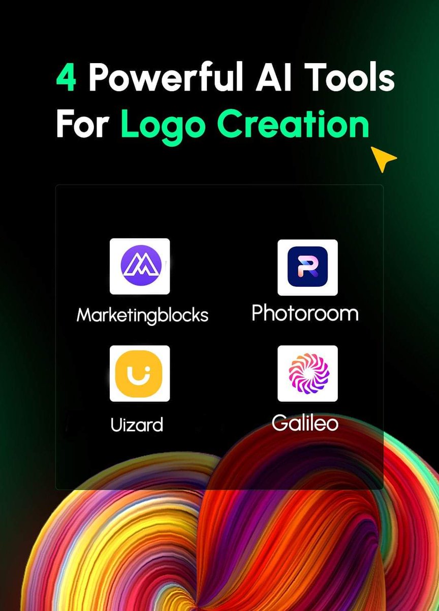 MediaNadj's tweet image. Don&apos;t miss out on the chance to transform your brand&apos;s image with AI. Check out Marketingblocks.ai today and unlock endless possibilities for your logo design. 
Join Profit With AI to stay ahead of the curve in 2023. 
#chatgpt #profitwithai #logocreation #aitools2023
