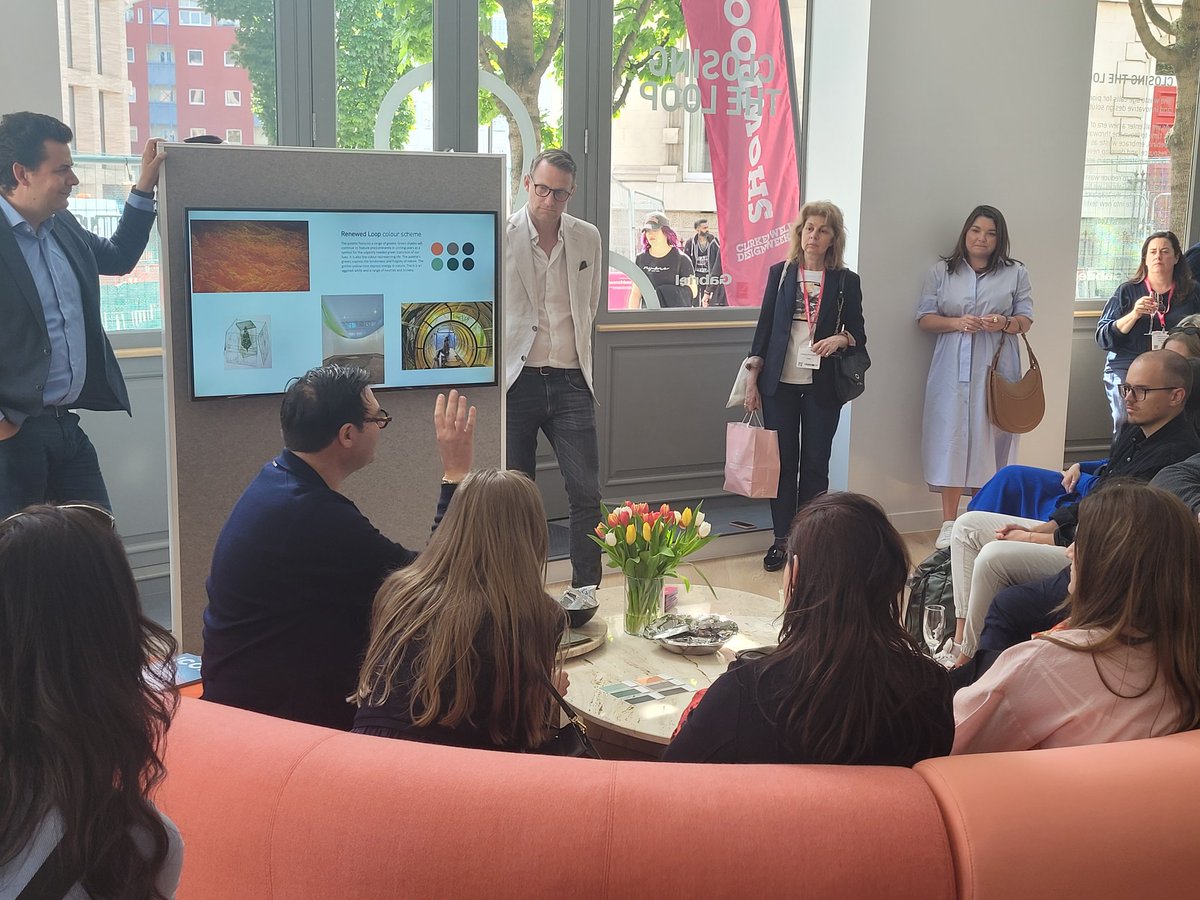 wbookman's tweet photo. Great audience for the Gabriel Loop launch in their bright and airy new showroom that curves from Clerkenwell Green to the Clerkenwell Road. https://t.co/mUtowkl9Ay