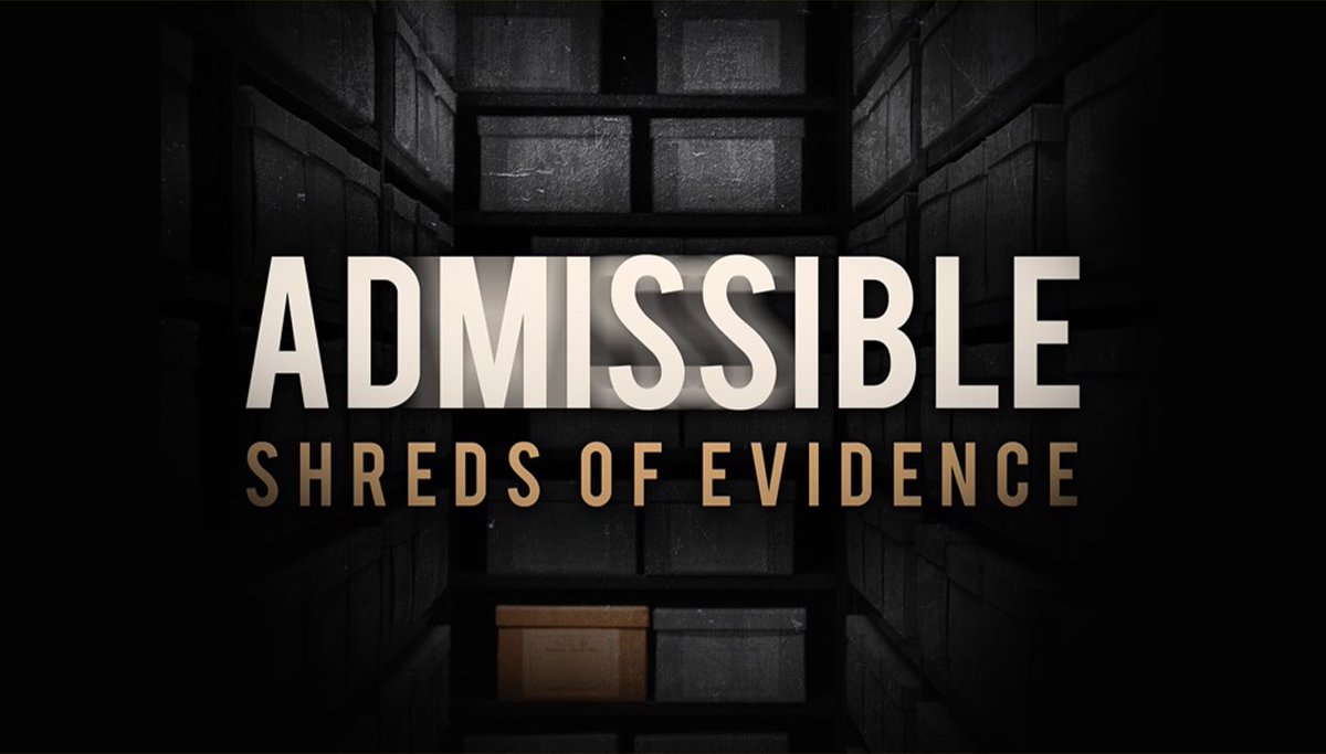 13 wrongful convictions. Two lab employees with very different stories. One investigative reporter who will do everything to unravel the truth.

Admissible: Shreds of Evidence examines how evidence itself is often manipulated.

apple.co/Admissible