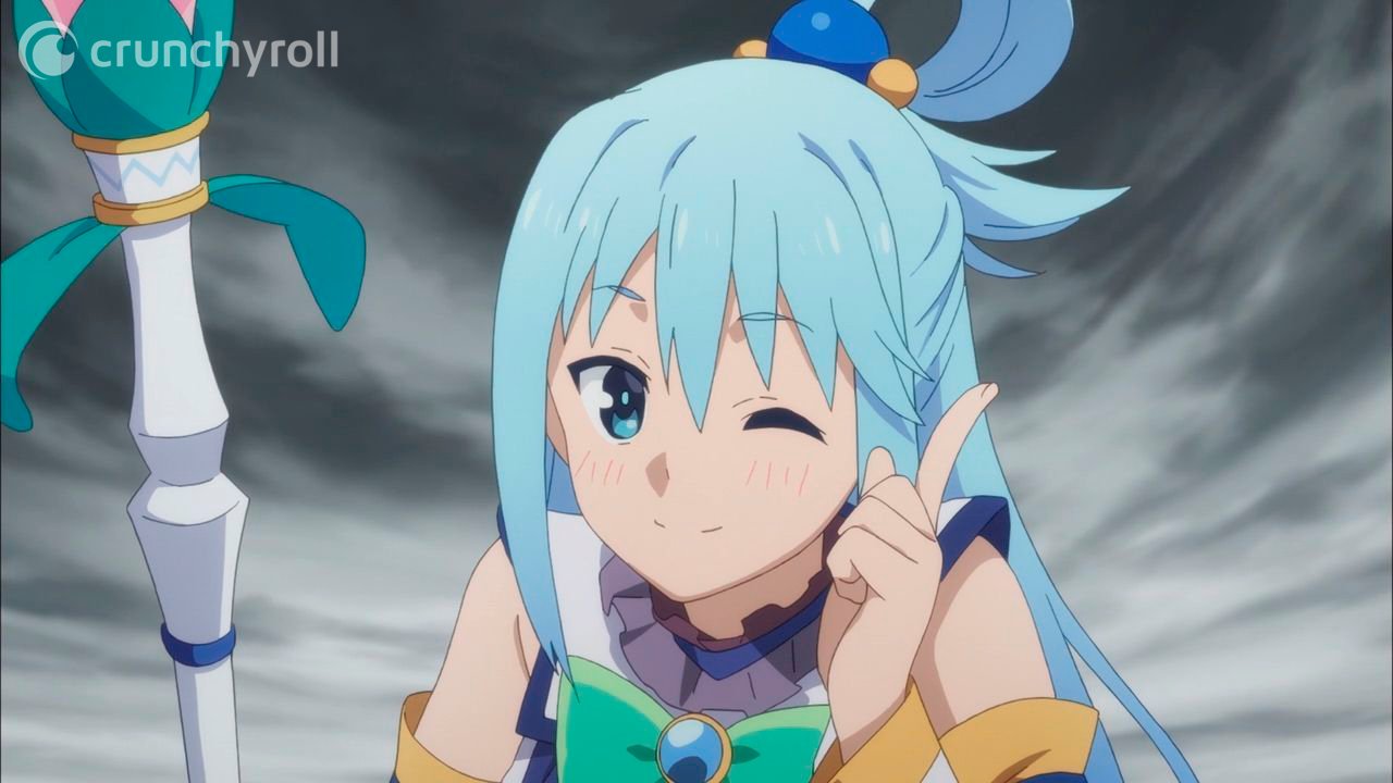 Comecei a assistir Konosuba e tá aqui minhas primeiras impressões: *BUNDA*  EN, *FRACO* - iFunny Brazil