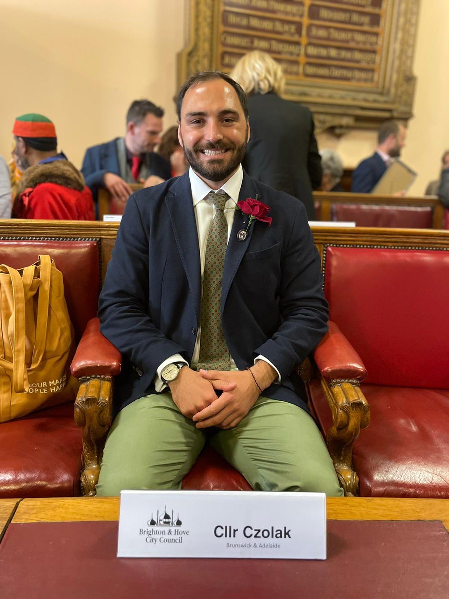 An absolute honour to be formally recognised as the Councillor for Brunswick &amp; Adelaide <a href="/BrightonHoveCC/">Brighton & Hove City Council</a>. Honoured to work working with such a phenomenal group of people. Time to show what a #Labour  administration can deliver for our residents.