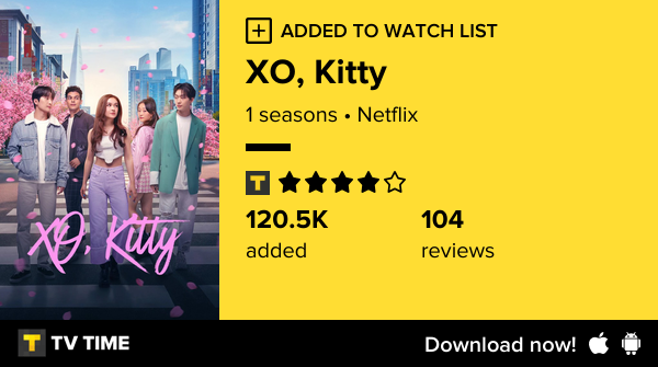 catvllo's tweet photo. I've just started following XO, Kitty https://t.co/dkZU0ImdX7 #tvtime https://t.co/ac1rqWPjbD