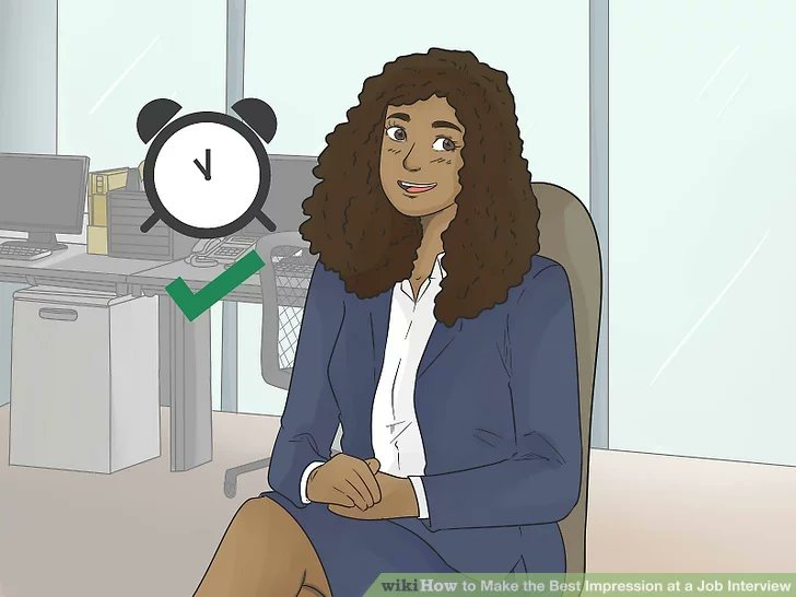 Be early for your #jobinterview. Recruiters look for punctuality. #selfhelp  cpix.me/a/170269724