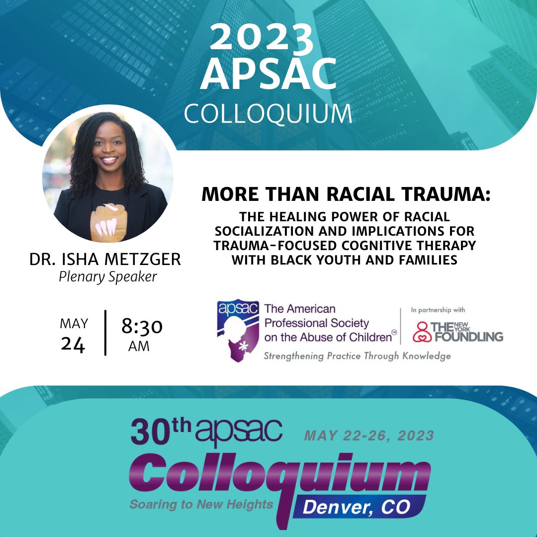 Soaring to new heights at the APSAC 2023 Colloquium in Denver, CO! 

From powerful plenary speakers to a vast array of sessions, we're strengthening our interdisciplinary approach to protect children. 

Let's reach new horizons together! 

#APSACColloquium2023 #ProtectingChildren