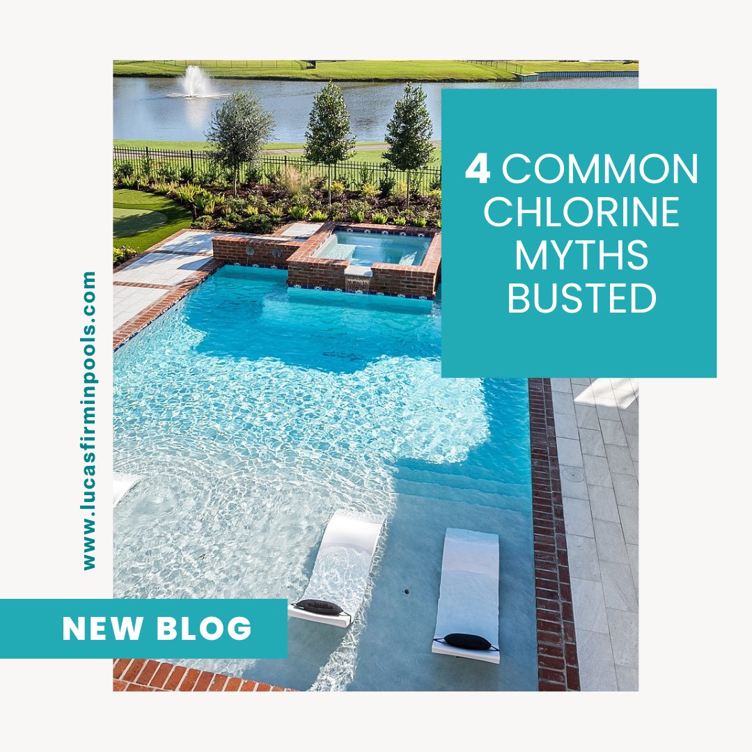 Can chlorine really turn your hair green or make your eyes burn? We're busting some common chlorine myths in our latest blog post! #chlorine #chlorinepool #poolchemicals #swimmingpool #poolcompany hubs.li/Q01RdP-30