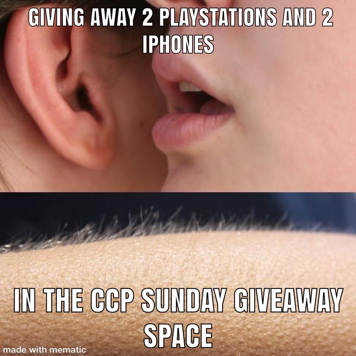 Barleska11's tweet photo. CCP Sunday Giveaway Space

Join us for the Sunday Giveaway 

We are giving not 1 but 2

♦️PlayStation 5 🎮
♦️IPhone 📱

☠️Like 👍, Retweet and mention 3 friends in my 📌 tweet 🐥 
☠️Follow @CryptoCloudPunk 
☠️Join Discord https://t.co/xOTi0VT2s1
☠️Set reminder & be in the space

#WeAreCCP #Giveaways #CryptoCloudPunk