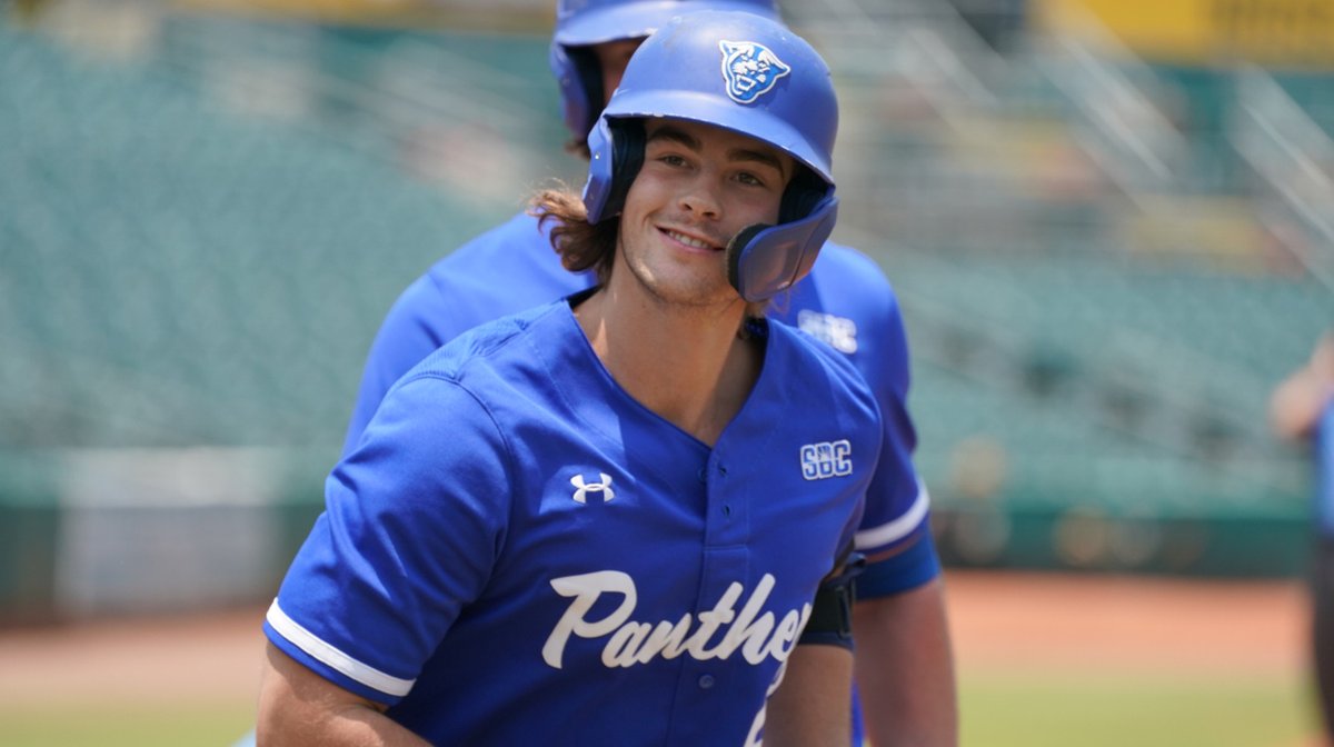 With his first-inning home run, Max Ryerson now has 4⃣2⃣ in his two seasons in a Panther uniform.

He is tied for 2nd in GSU history!

#OurCity | #BLB