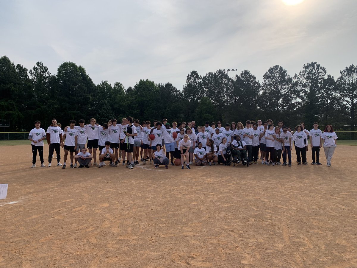 D_JensenGHHS's tweet photo. Perfect day for our Special Olympics! @GHHSSports 
@SONorthCarolina https://t.co/Vsv8S2Thjr