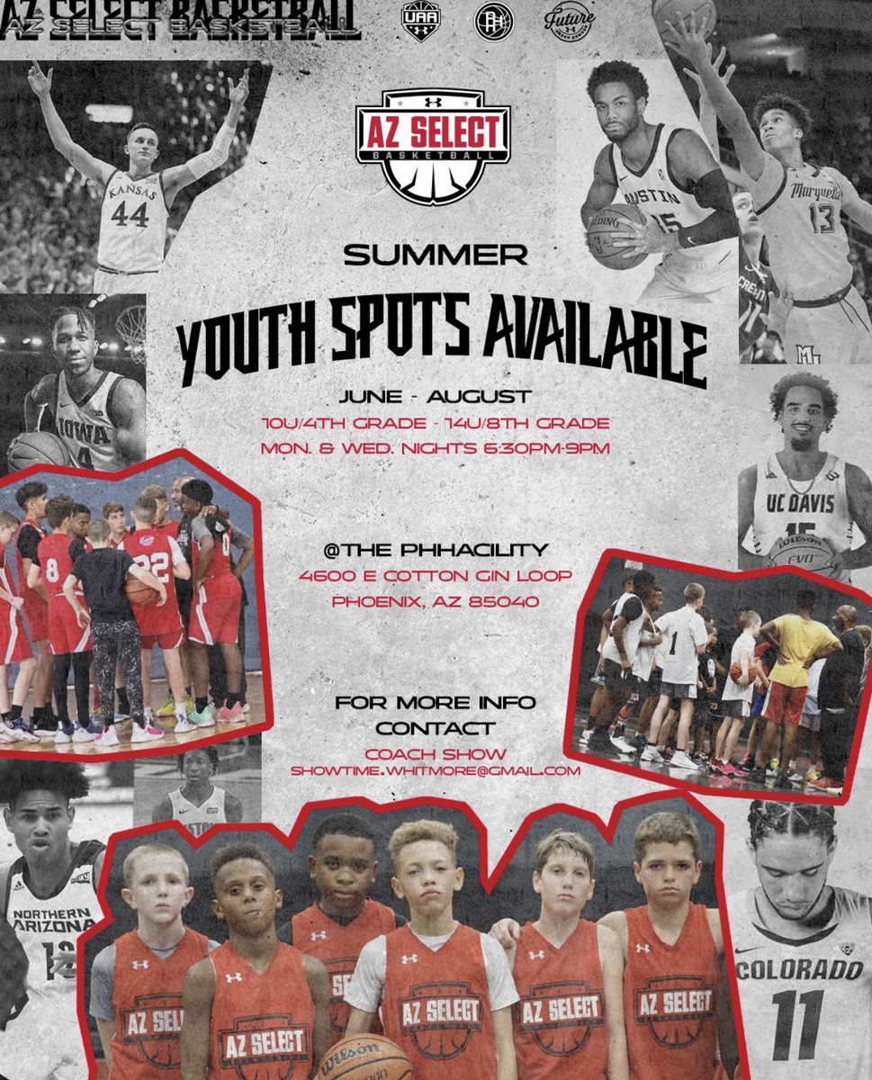 Coach_Show13's tweet photo. summer youth b’ball spots available.. 10u-14u @AZSelectBoysBB @ThePHHacility https://t.co/cV6gaf6z49