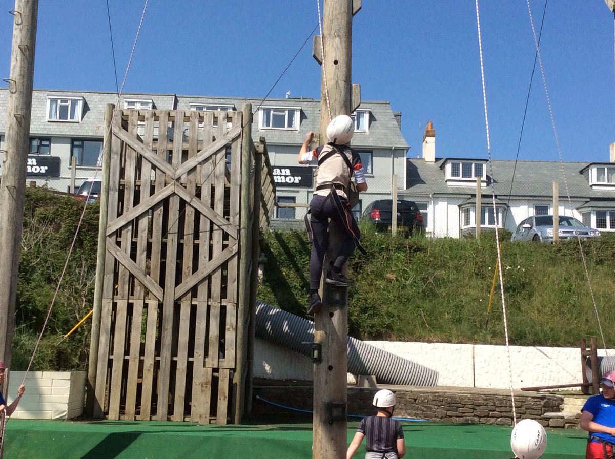 Then it was time for the adults to face their fears...