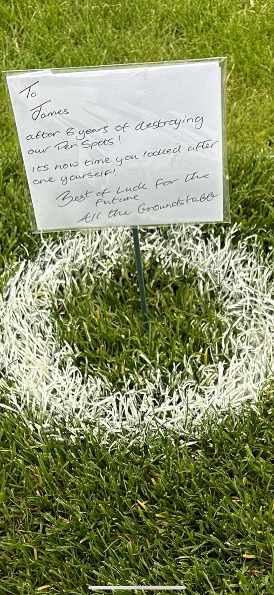 What a gift that is!No pressure there then, I better get my scissors and pink ruler back out! #practicemakesperfect #practiceannoysgroundstaff