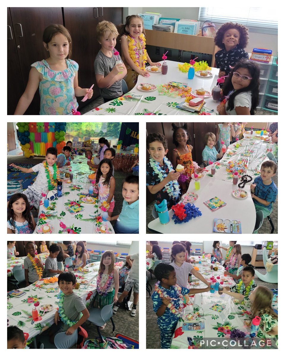 SraMartinez20's tweet photo. Aloha primer grado, we are ready for 2nd grade!! @Centennial_SIP @HumbleISD_CE https://t.co/uDw5pyor7a