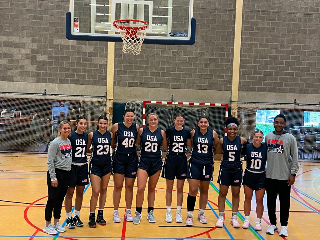 GraggsJohnson's tweet photo. @ImaniJ_2023 CONGRATULATIONS on your 1st international 🏀 tour. Amazing job reppin' #TeamUSA international u19 in Belgium, Germany &amp; Holland. #USAAI  #ambassadors #WBBMatters #Represent L👀KS like you ladies had fun both on and off the court. So awesome! Go 🇺🇸  #BasketballIsLife https://t.co/4NY8KlwkYG