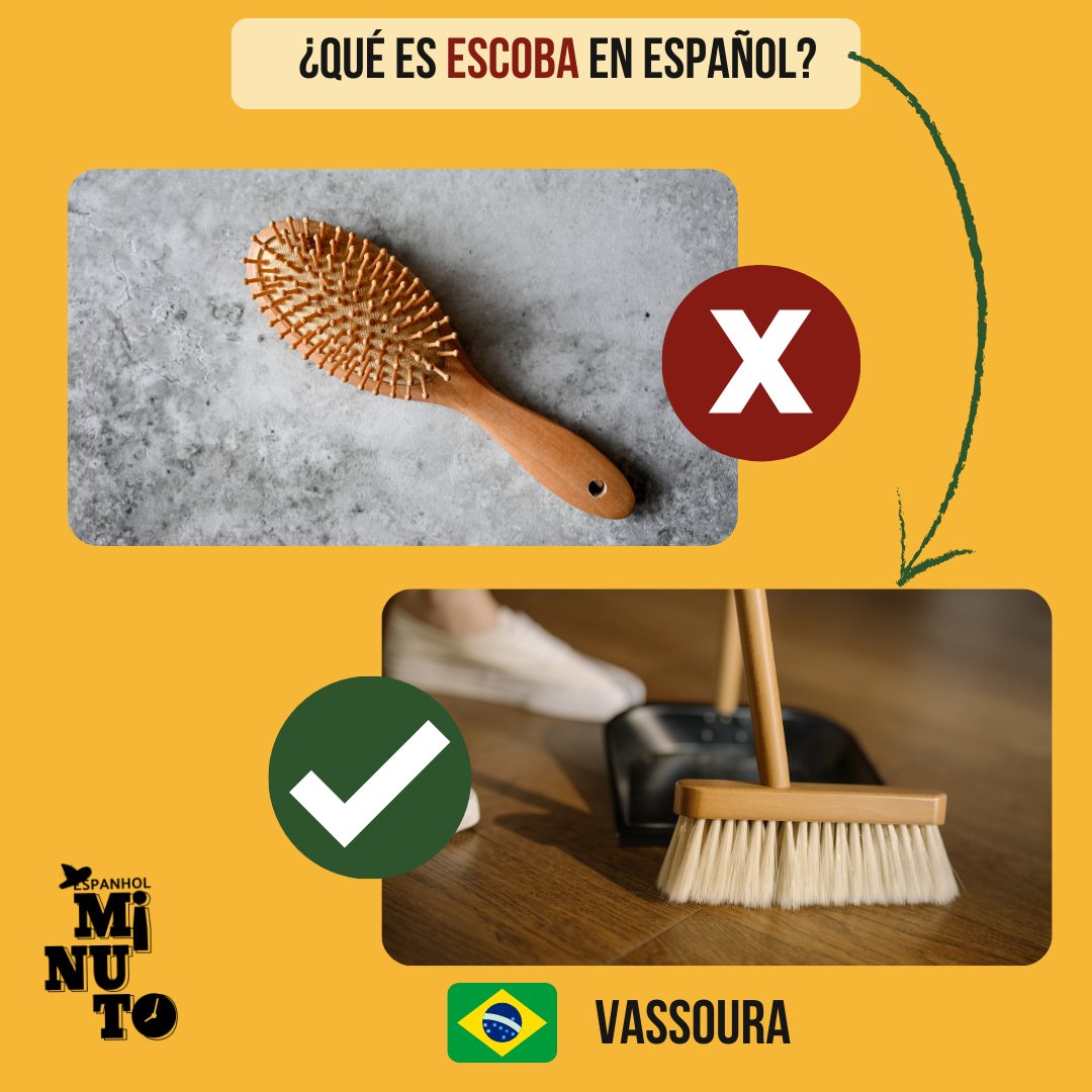 EspanholMinuto's tweet photo. ¡Vamos a aprender! 🧹 https://t.co/XHfwLsQtLG