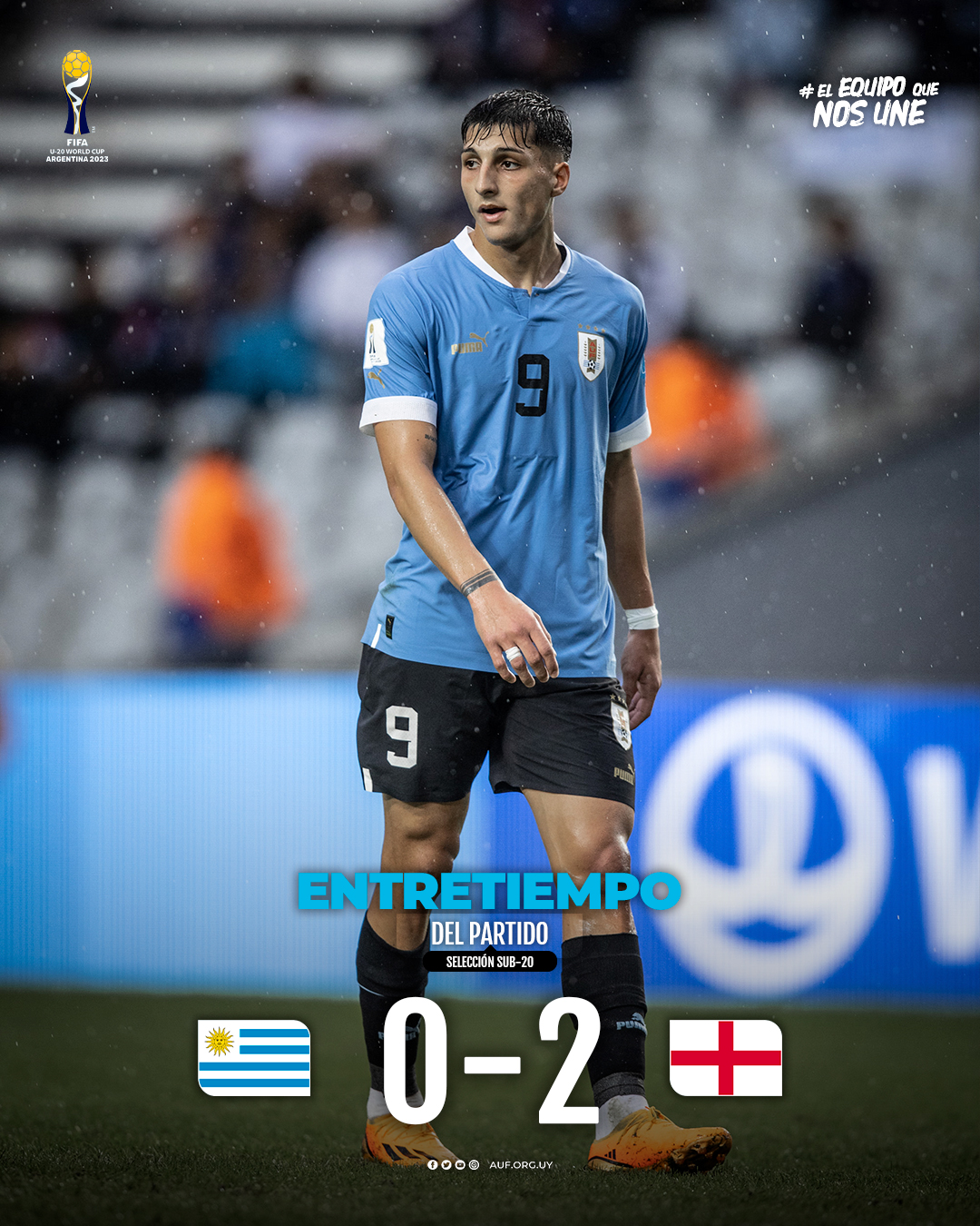AUF - Selección Uruguaya de Fútbol - ⏸️ 𝙁𝙄𝙉𝘼𝙇 𝘿𝙀𝙇