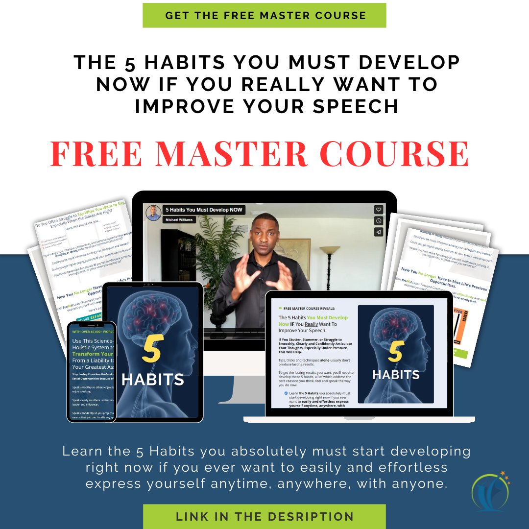 Join our FREE master course! Register Here: bit.ly/get-5-habits

#struggle #struggles #expressingmyself #expressing #socialsituations #social #Solutions #free #freecourse #freemastercourse #habits #habit #communication #communicationskills #speech #speechprogram