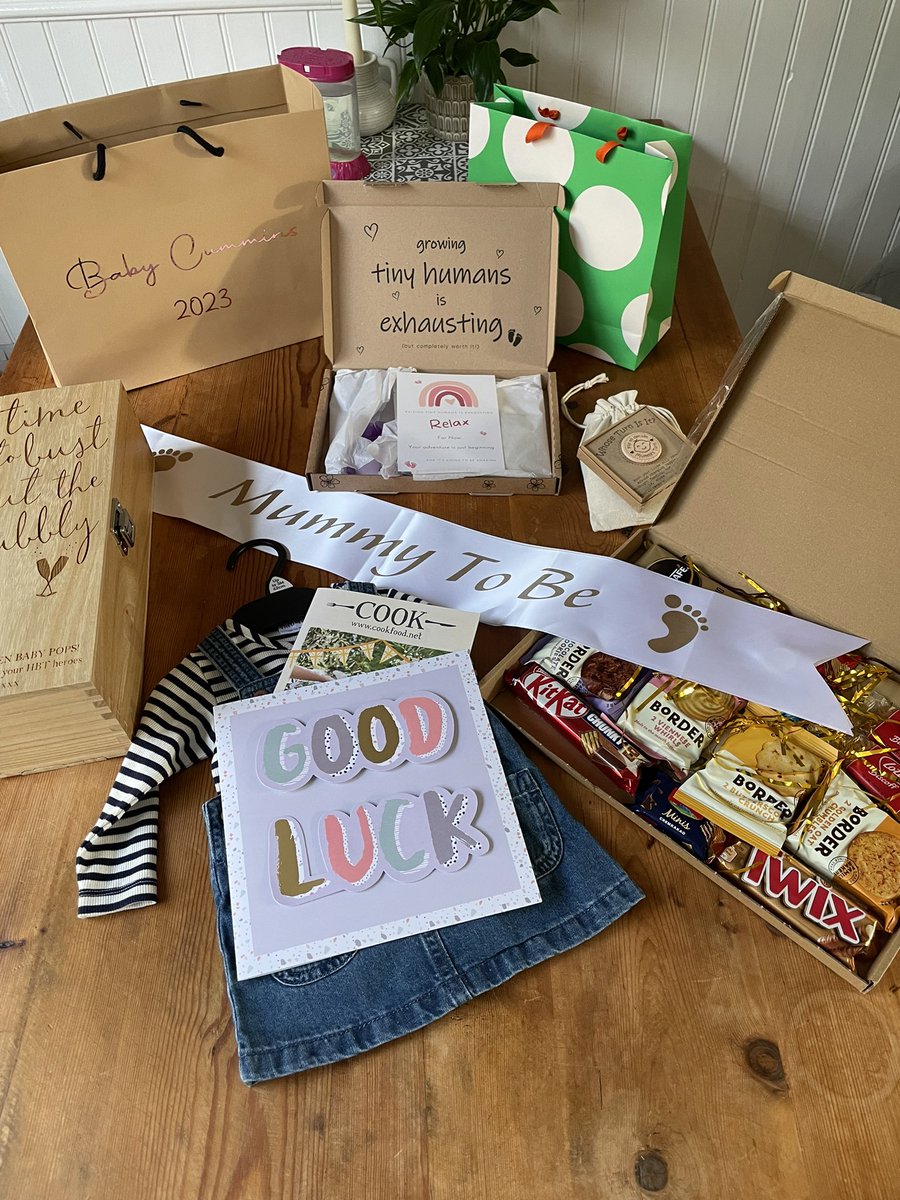 My last team meeting today before my maternity leave and it’s safe to say it was emotional!! I am truly overwhelmed by all the gifts and we’ll wishes I’ve received from the team and I’m going to miss them all so much ❤️ Keep being you #HBTHeroes because you are incredible!