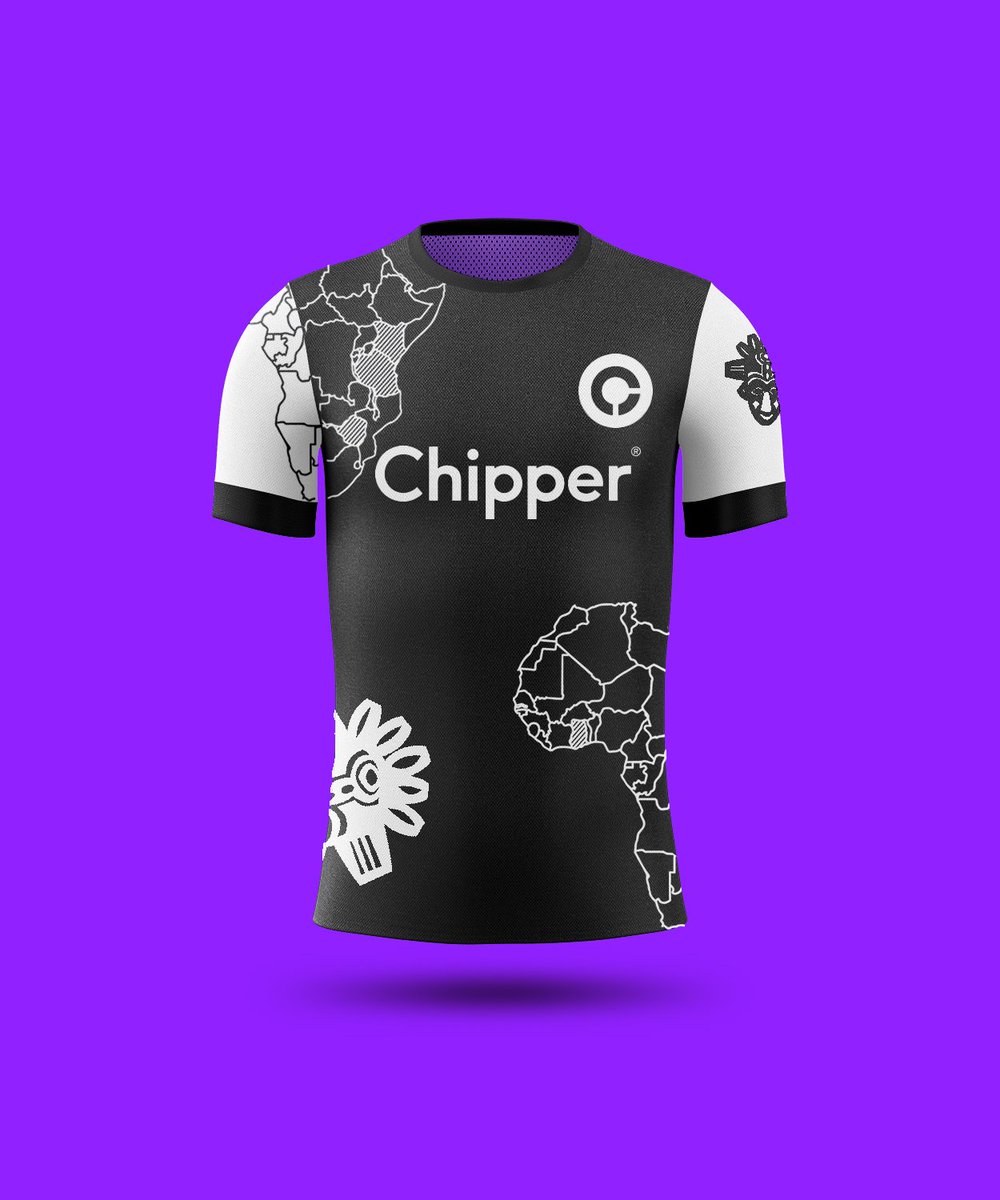 IyeneKieniabere's tweet photo. I decided to incorporate the African culture by including the African map and a native African artifact design on the jersey #chipperdesigncontest https://t.co/GkMNZNEGoa