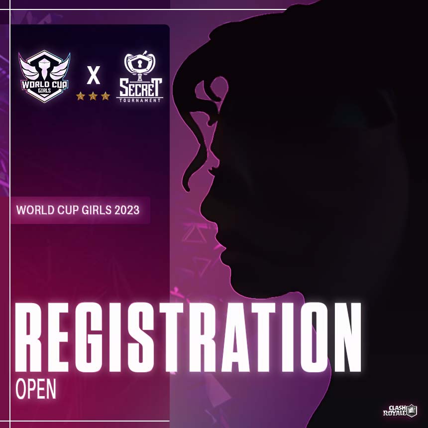#ClashRoyale #WCG_Season3 

¿Estás lista para dejar tu huella en la arena? ¡Es tu oportunidad de brillar!

Las inscripciones para la tercera edición de World Cup Girls ya están aquí.

Más información por MD.