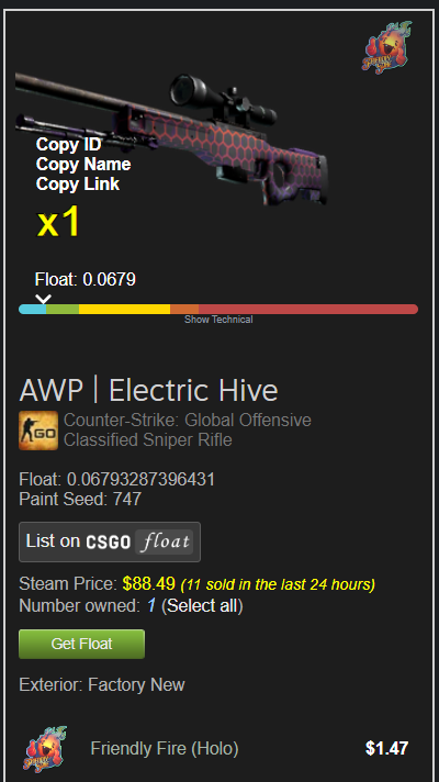 🤩AWP ELECTRIC HIVE GIVEAWAY ($85)🤩

TO ENTER:
✅Like this tweet and retweet
✅Follow @CAZE_GAMING 
✅Click subscribe --> youtube.com/@CAZEGAMING 

That's it! Winner will be chosen in 7 days! Good luck! #csgo #csgogiveaway #csgoskins #csgoskinsgiveaway #csgogiveaways #gaming