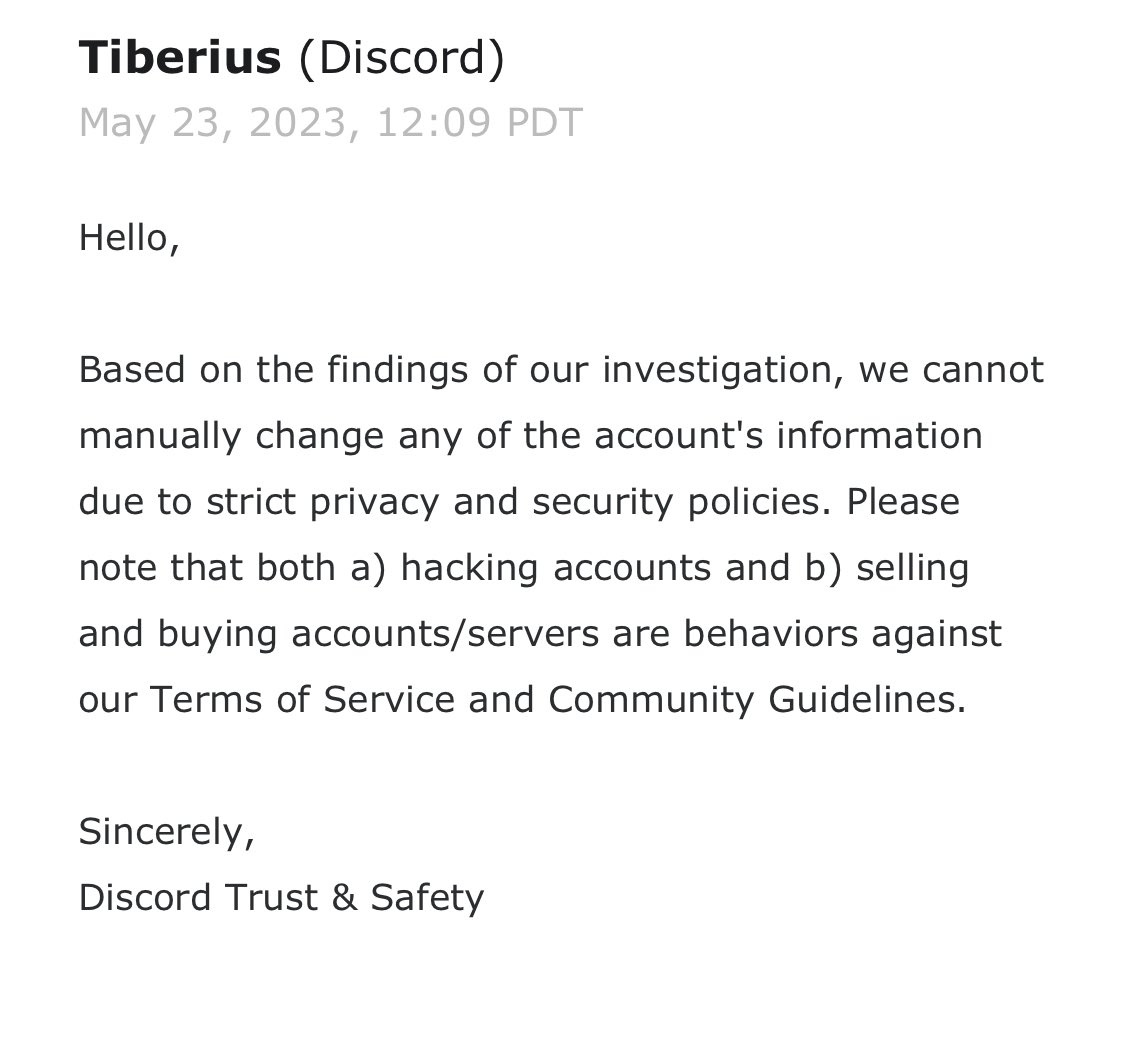 tahukann's tweet image. @discord @discord_support really cool thanks guys