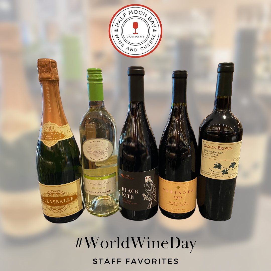 Our team does not need an 'official' reason to celebrate wine, but today we have one. Raise a glass to #WorldWineDay with our staff favs. #MemorialDayWeekend: buff.ly/3kLndGL  #Wine #Vino #Wino #WineLover #WineLife #WineTime #WeLoveWine #StaffPicks  #HMBWineAndCheese