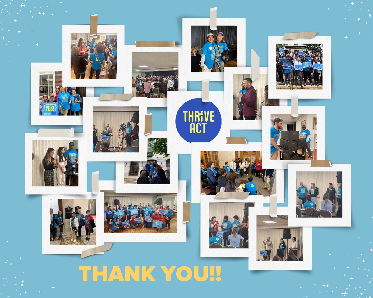 Thank you for an incredible and powerful Thrive Act Advocacy Day! More than 172 students, parents, and community and labor members from across our state joined! The day was filled with inspiration, encouragement and tons of energy! Super amazing! #thriveact #yestostudentsuccess
