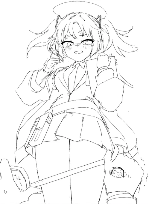 ブルアカのらくがき☂