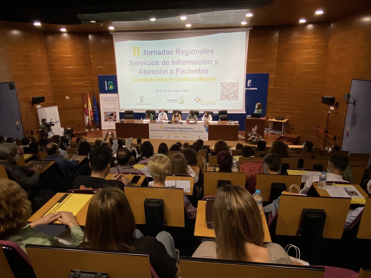 He inaugurado en Talavera de la Reina las II Jornadas Regionales de Servicios de Información y Atención al Paciente del SESCAM, a cuyos profesionales he animado a seguir trabajando para que las personas se sientan acogidas y encuentren respuestas a sus necesidades