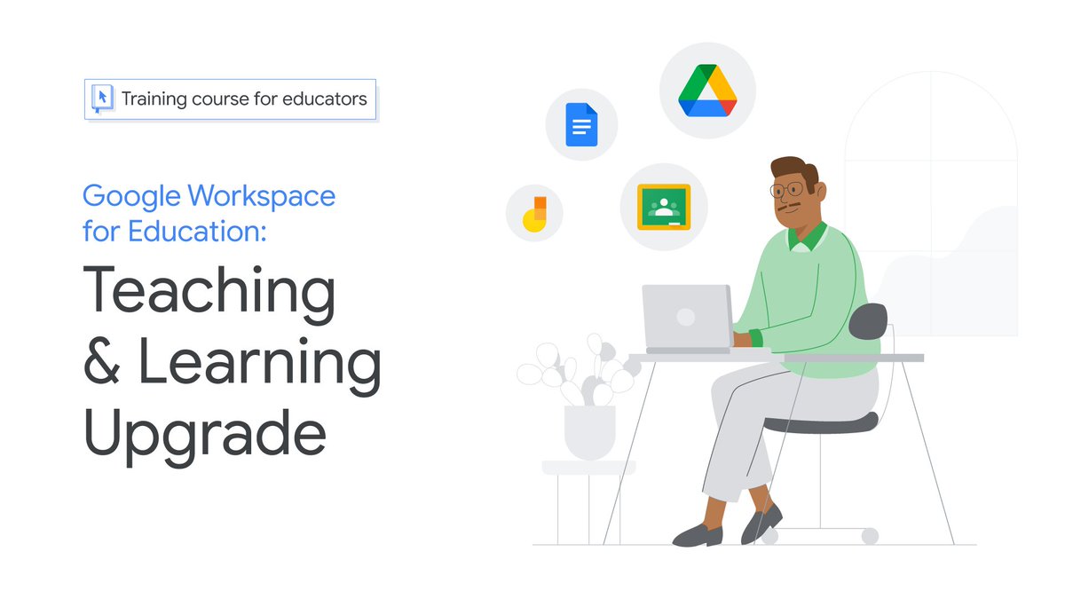 Our training courses are structured to enhance your confidence when applying #GoogleWorkspaceEdu tools in the classroom. In our Premium Teaching & Learning Upgrade course, learn the skills necessary to optimize the benefits of these tools. goo.gle/3MWwKJa