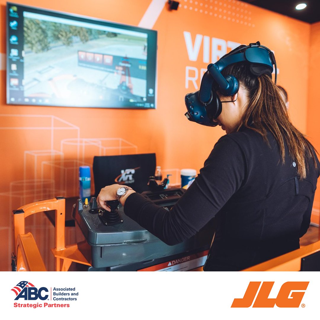 ABCNational's tweet image. Have you experienced VR in a training setting yet? JLG Industries&apos;s director of global product training, Rick Smith, tells us about the JLG® AccessReady Fusion XR™ Training Simulator platform in JLG Industries&apos;s latest #DirectAccess article. bit.ly/41ng6I4
