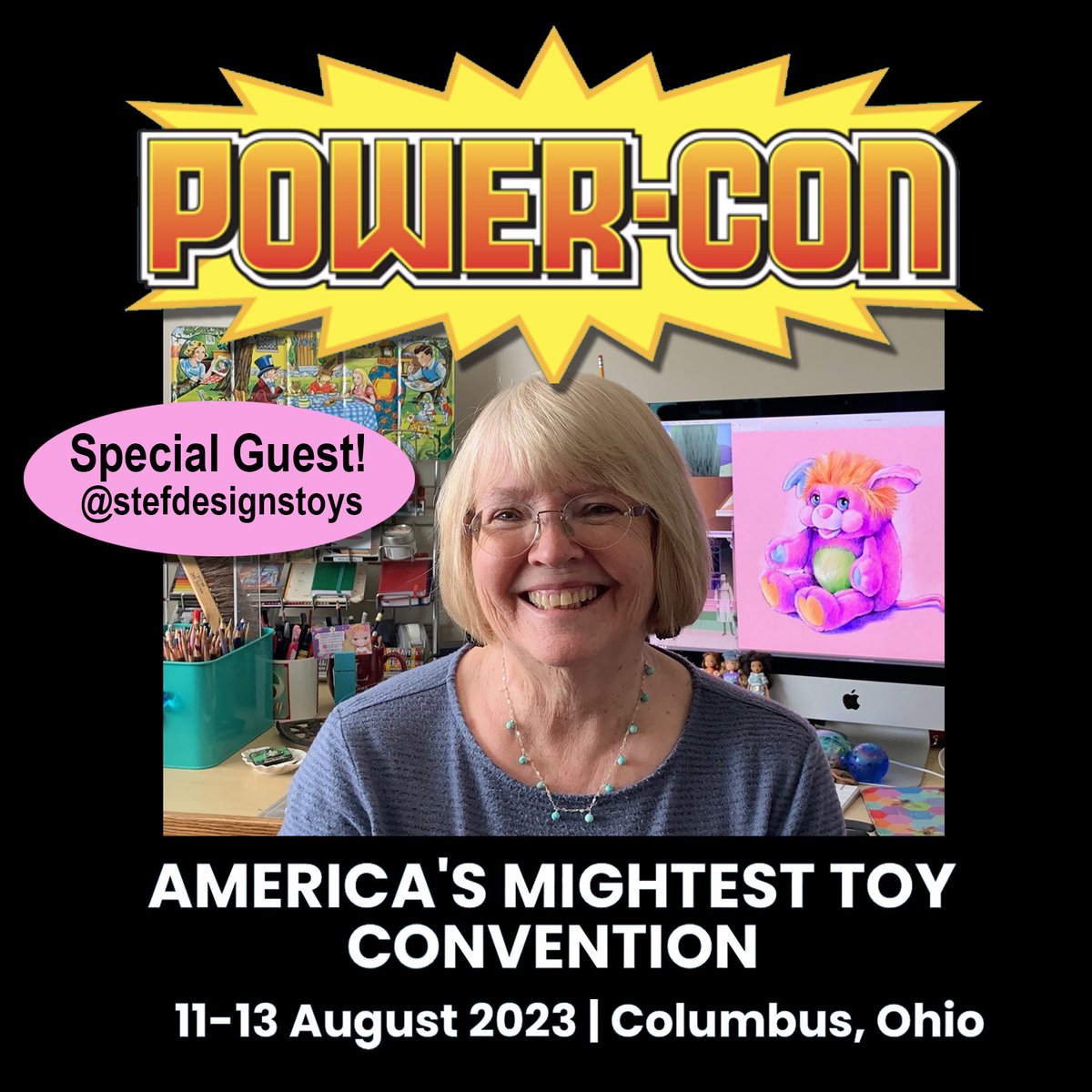 stefeskander's tweet image. Excited to announce that I’ll be a special guest at this summer’s amazing toy show, @ThePowerCon ! Hope you can make it!