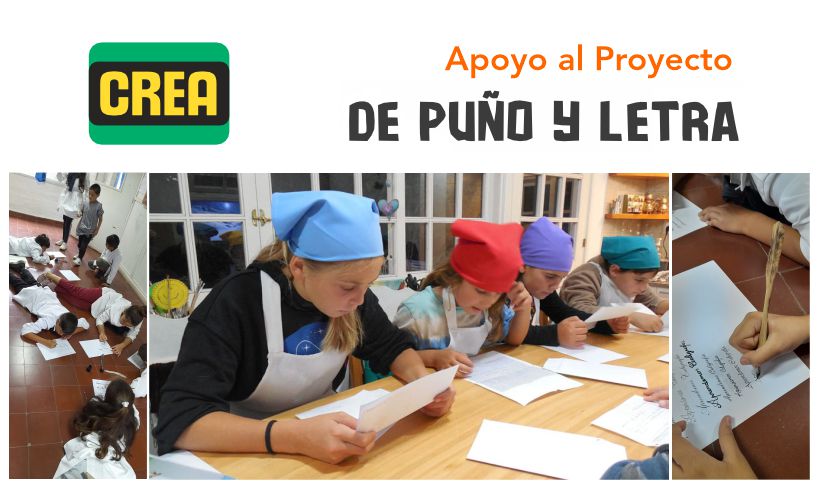 ✍️ Desde FUCREA apoyamos el proyecto “De puño y letra” como una forma de disminuir la brecha campo/ciudad y ampliar el horizonte de nuestros escolares. 

¡Conocé más aquí y sumate a promoverlo!
👉 mailchi.mp/fucrea/de_puno…
