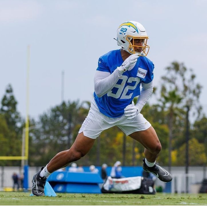 Lane College DE Andrew Farmer signed 3 year $2.7 Million (UDFA) contract with the Los Angeles Chargers