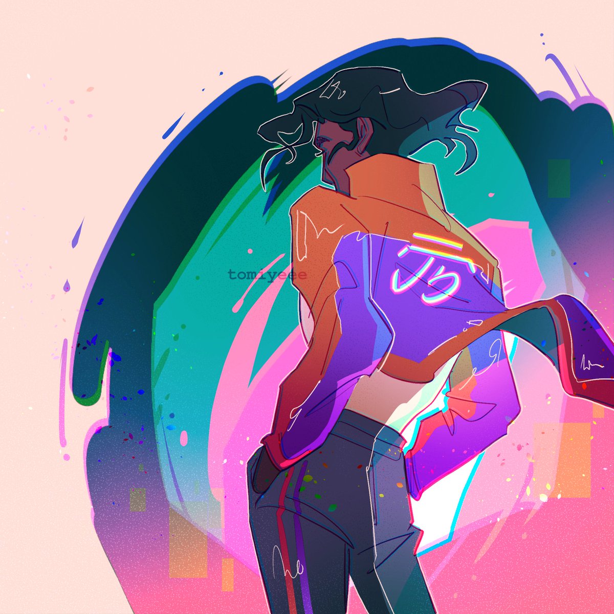 just wanted to draw nolo but i accidentally went crazy with the colors 😳
#acceleracers