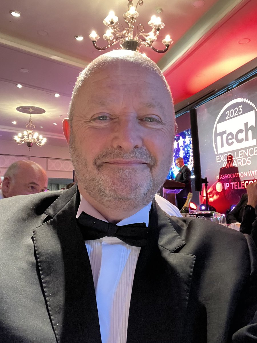 Just at the tech excellence awards #techex23