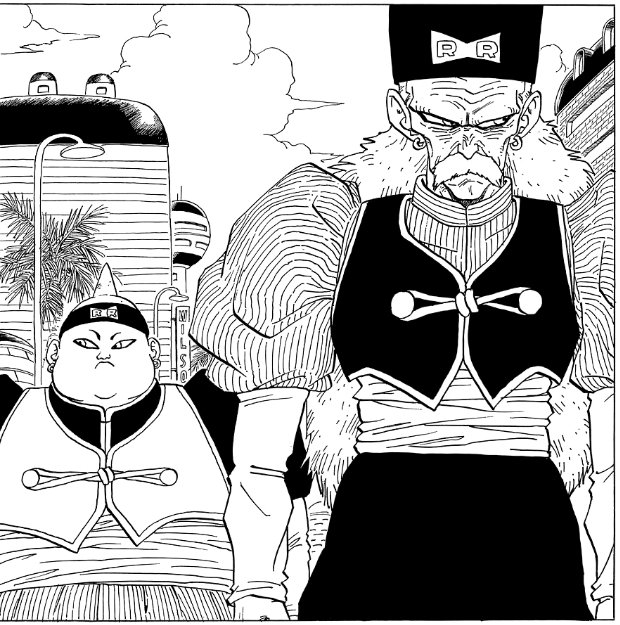 On my Dragon Ball manga reread.

Man. I love his design, but Dr Gero is so lame. He didnt research enough on Goku, he tells about his secret lair to someone, and he didnt put the Infinite energy thing on himself.
He is the worst og manga villain.