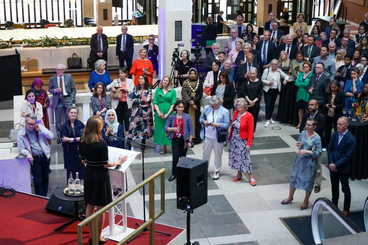Lucy Frazer (@lucyfrazermp) on Twitter photo 2023-05-25 19:11:08 Packed with knowledge, history & philosophy ⚖️🌎💡 In its 50 year existence, the @britishlibrary has become one of our great cultural institutions Open to everyone for research, inspiration and enjoyment (1/2) Packed with knowledge, history & philosophy ⚖️🌎💡 In its 50 year existence, the @britishlibrary has become one of our great cultural institutions Open to everyone for research, inspiration and enjoyment (1/2)