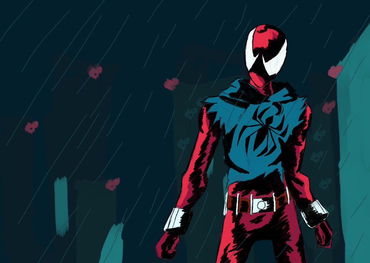 Menos días para #AcrossTheSpiderVerse 
#scarletspider