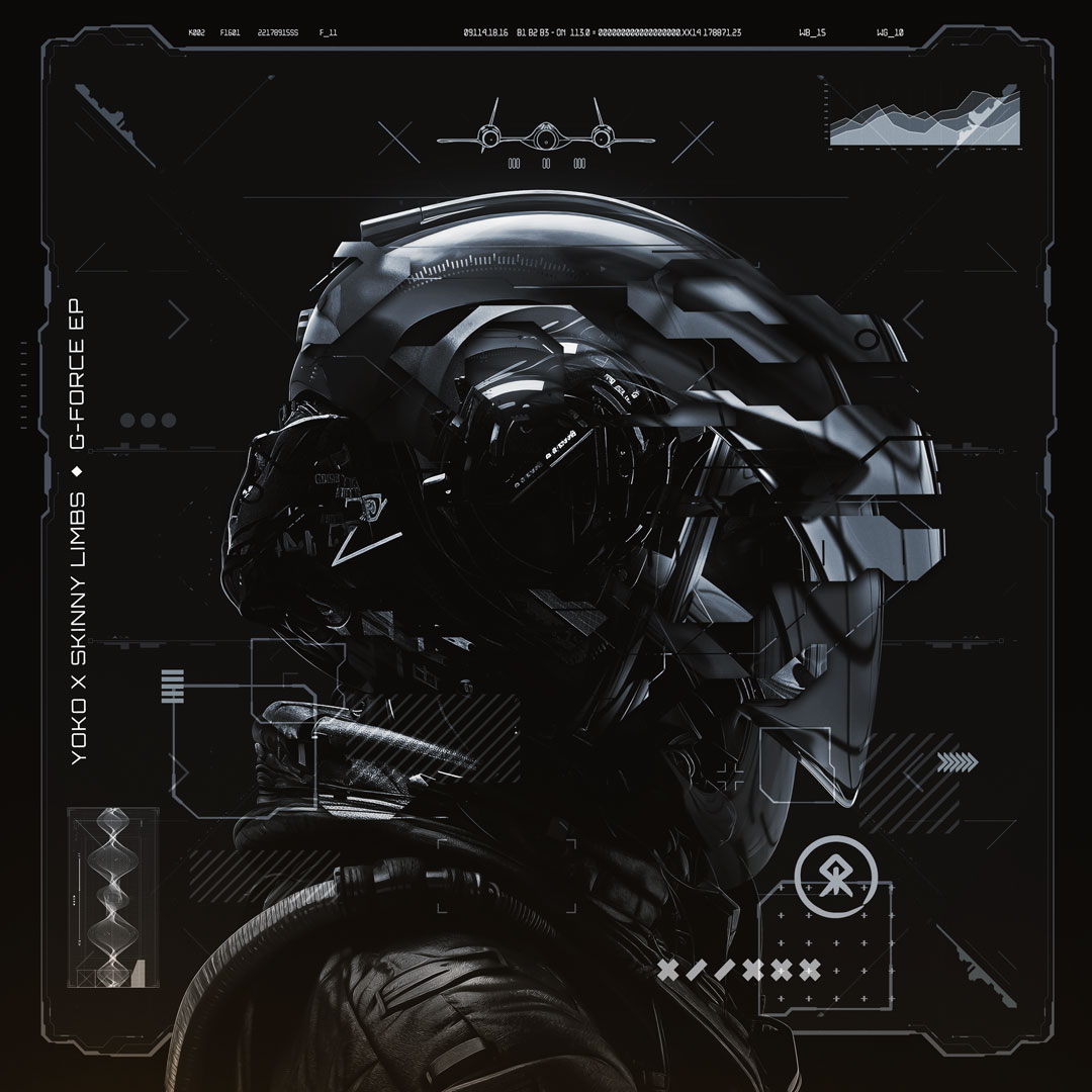 OUT NOW! <a href="/itsyokomusic/">emi</a> &amp; <a href="/SkinnyLimbs/">Skinny Limbs 👾</a> coming in with the heavy bass lines and funky wubs on their new EP, G-FORCE 
solo.to/streetritual